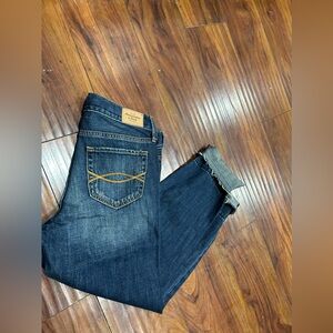 Ambercrombie & Fitch Jeans, Size 00, New, Boyfriend Straight Jeans, Retails $88